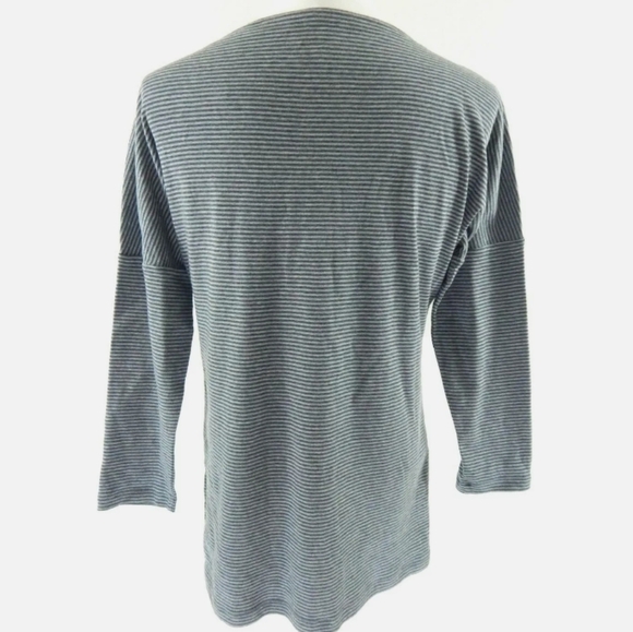 Eileen Fisher Organic Cotton Bateau Neck Top - Picture 3 of 3